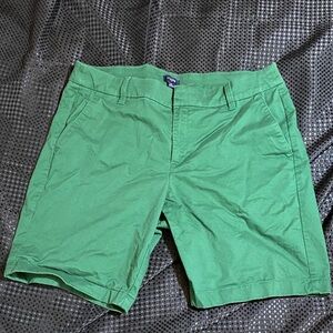 J. Crew Vibrant Green Men's Flat Front Shorts